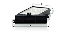 Cabin Air Filter CU 2709