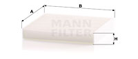 Cabin Air Filter CU 1919