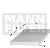 Cabin Air Filter CU 20 009