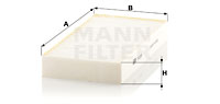 Cabin Air Filter CU 2329