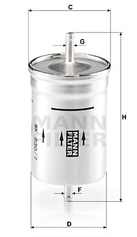 Fuel Filter WK 830/7