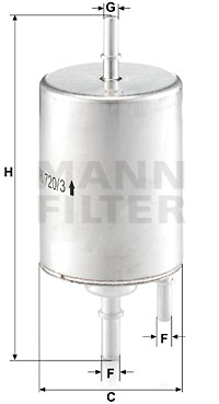 Fuel Filter WK 720/3
