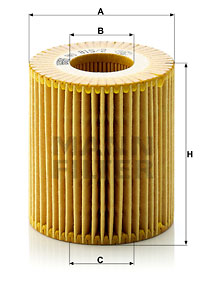 Oil Filter HU 815/2 x