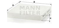 Cabin Air Filter CU 2253