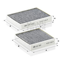 Cabin Air Filter CUK 21 000-2