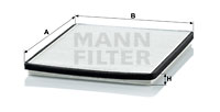 Cabin Air Filter CU 2431