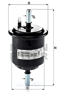 Fuel Filter WK 55/1