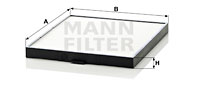 Cabin Air Filter CU 2640