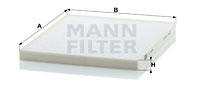 Cabin Air Filter CU 2434