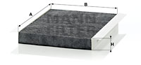 Cabin Air Filter CUK 2680